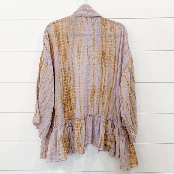 NWT Free People Sasha Tie Dye Kimono Size XS/S - Picture 7 of 13